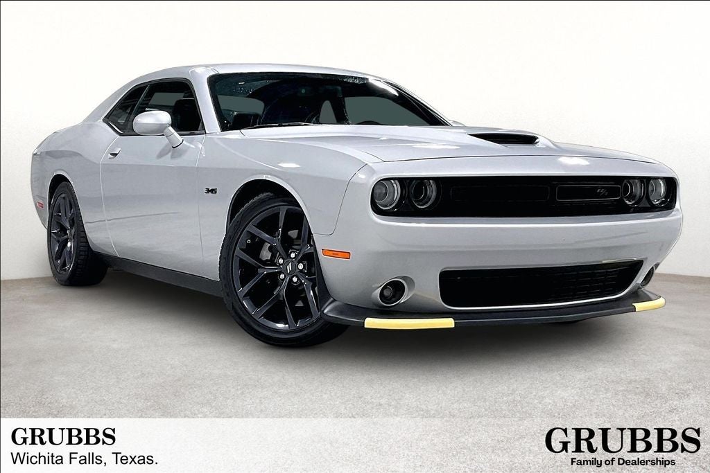 2023 Dodge Challenger R/T in Triple Nickel Clearcoat — front three-quarter view