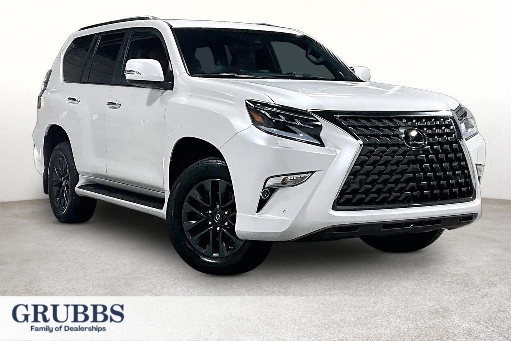 2023 Lexus GX 460 in Eminent White Pearl — front three-quarter view