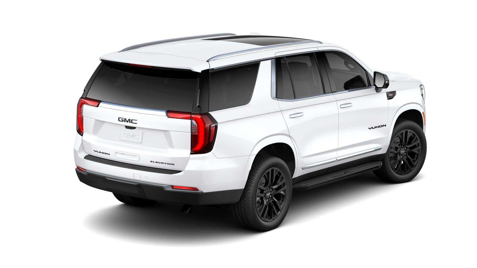 2026 GMC Yukon — rear three-quarter view