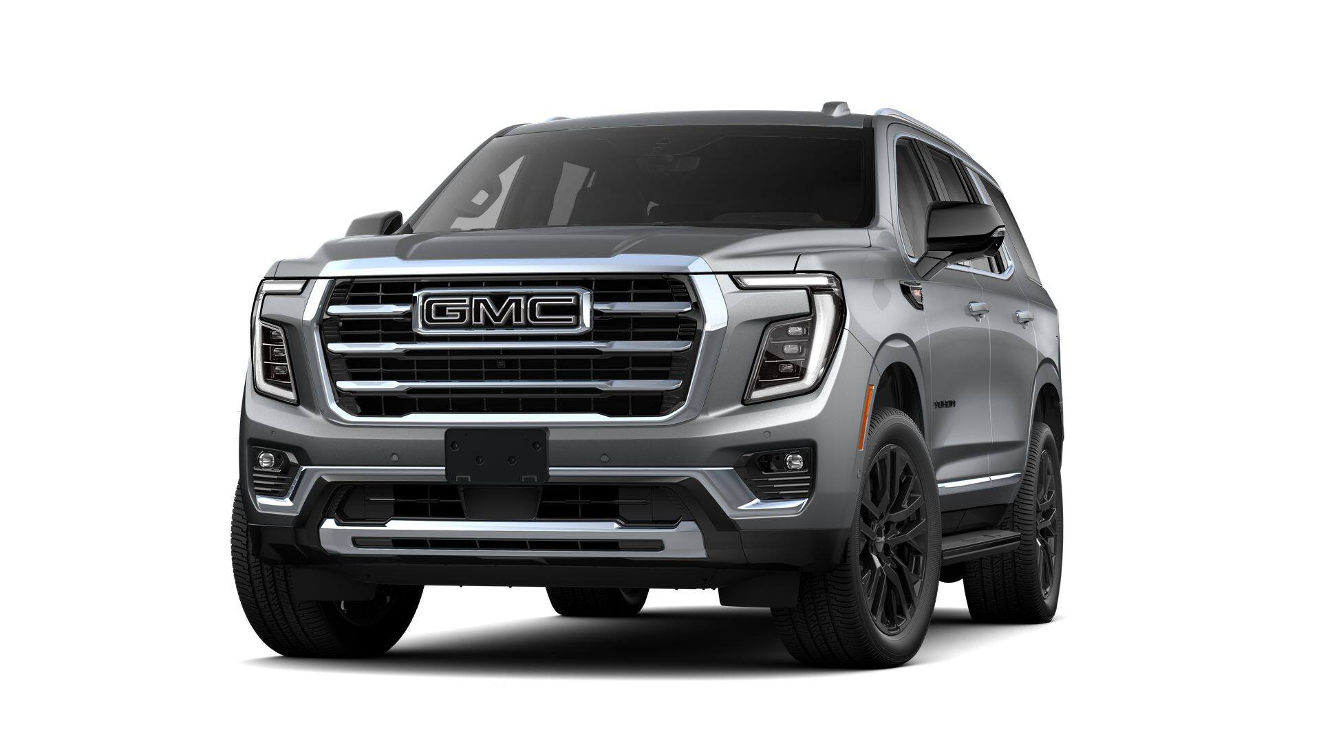 2026 GMC Yukon Elevation in Sterling Metallic — front three-quarter view