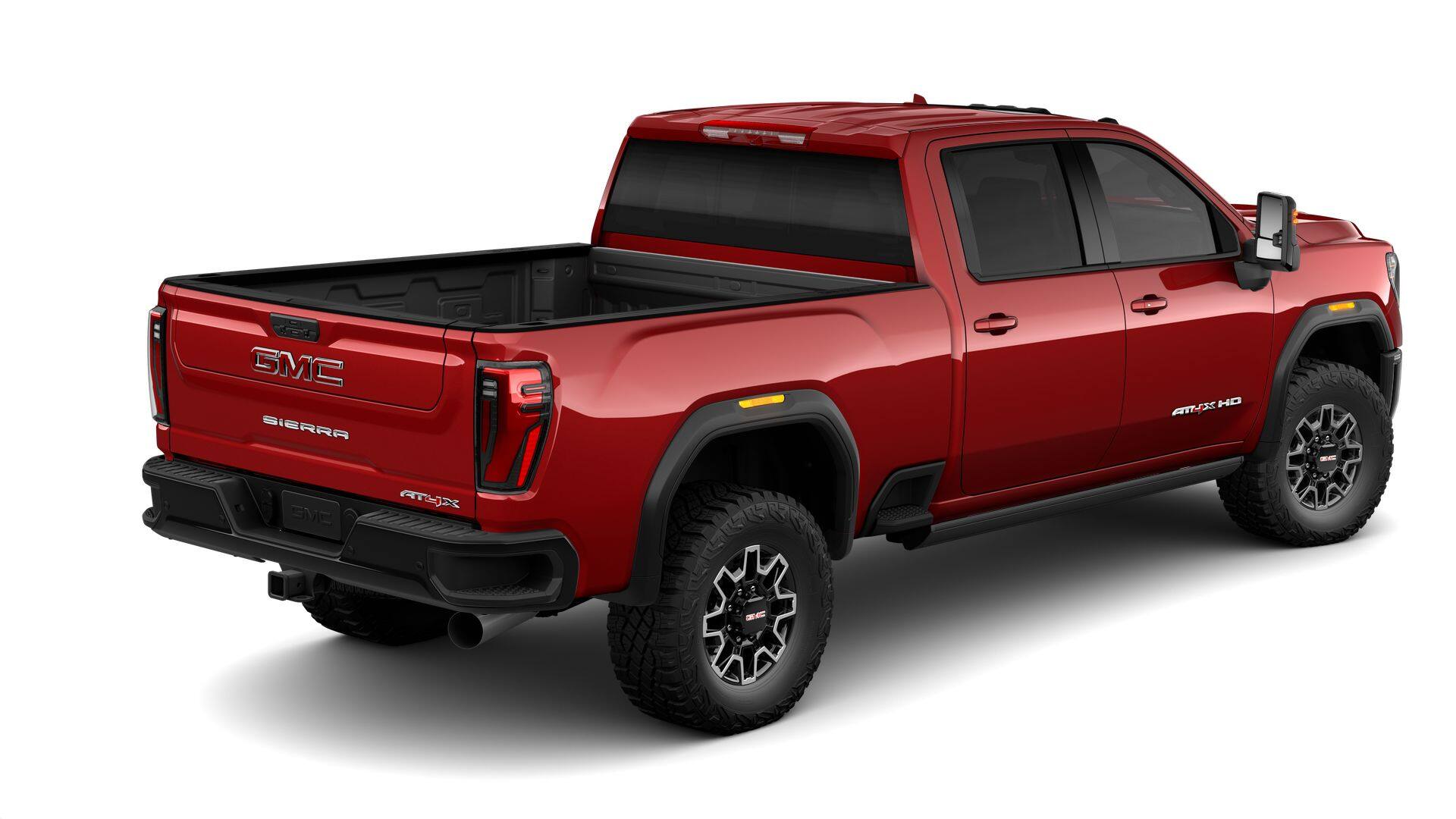 2026 GMC Sierra 2500 HD — rear three-quarter view